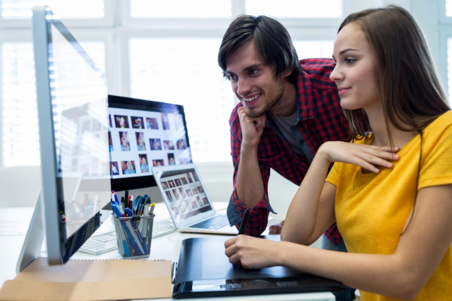 Espacio de trabajo con análisis de datos